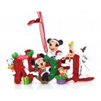 Mickey and Friends Noel Christmas Decoration, Disneyland Paris